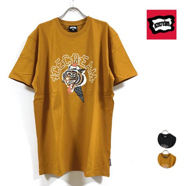ICECREAM アイスクリーム TIGER STYLE 半袖 Tシャツ メンズ 送料無料 icec...