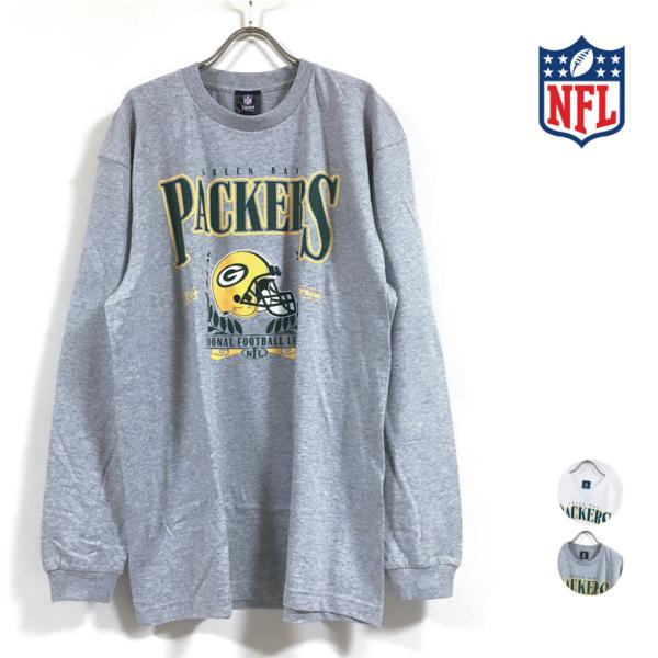 NFL グリーンベイ PACKERS ビッグシルエット 長袖 Tシャツ メンズ 送料無料