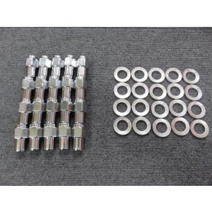 SSR スピードスター MK-1 専用ナットセット (ワッシャー付き) 5穴車用
