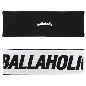 ballaholic(ボーラホリック) Reversible Headband(リバーシブル・ヘッドバンド/ヘアバンド)　黒/白