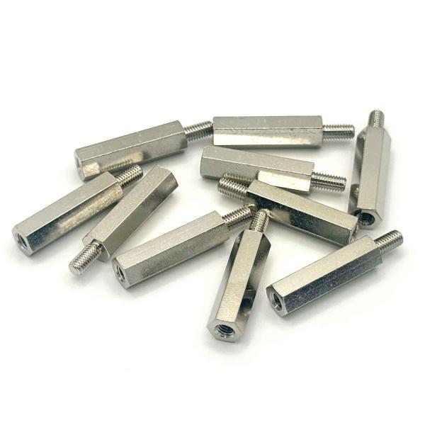 黄銅スペーサー　六角　廣杉計器　BSB-310E　10mm　10個入り