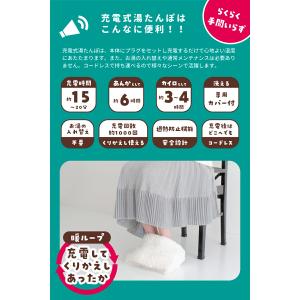 湯たんぽ 充電式 足入れタイプ 足用 あったか...の詳細画像1