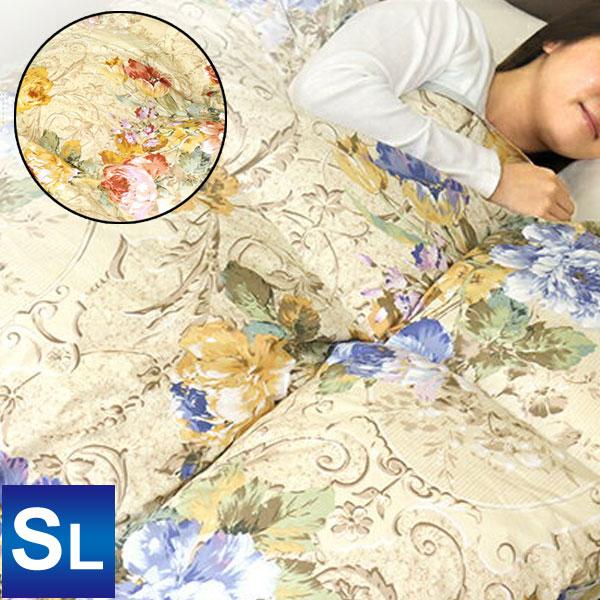 羽毛布団 ハンガリー産 増量1.3kg 日本製 ニューゴールドラベル シングルロング 150×210...