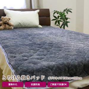 敷きパッド IONTEX 3Dゲルマニウム 水睡魔 ダブルサイズ用 ‐ GK765023