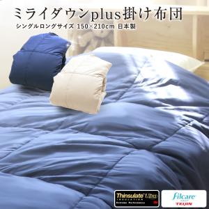 羽毛布団 日本製・西川リビング羽毛掛け布団 ホワイトダックダウン85