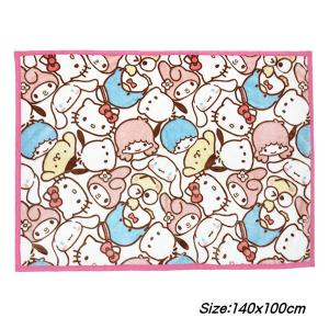 西川（nishikawa） 訳あり 東京西川 ハローキティ 綿毛布 ハーフサイズ