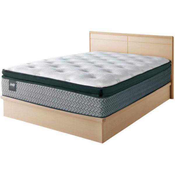 アスペン2 ベッドフレーム N(ノーマル) ナチュラル ダークブラウン ダブルワイド DWサイズ シ...