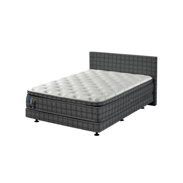 パリルTI ベッドフレーム DC ダブルクッション 脚タイプ ダブルワイド DWサイズ シーリー 日...