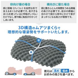 ムアツまくら MP2100 約60×37cm ...の詳細画像3