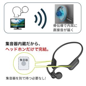 【最大10%OFFクーポン配布中】集音器 骨伝...の詳細画像2