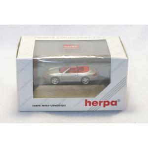 1/87 Herpa ヘルパ ポルシェ カブリオレ Porsche 996 Cablio シルバー 4013150101141｜sleepy-baby