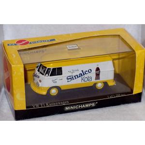 1/43 ミニチャンプス Sinalco VW T1 Kastenwagen Delivery van 1963 Sinalco Kola MINICHAMPS 430052207｜sleepy-baby