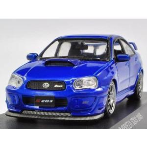 CAR-NEL 1/43 SUBARU IMPREZA S203 2005 WR blue mica 完成品｜sleepy-baby