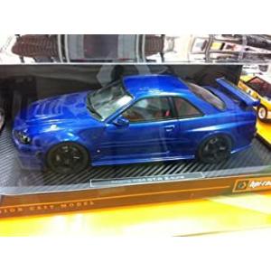 HPI 1/18 Nismo R34 GT-R Z-tune Bayside Blue 完成品