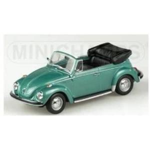 ミニチャンプス 1/43 フォルクスワーゲン カブリオレ MINICHAMPS VW 1302 CABRIOLET Turquoise Metallic｜sleepy-baby