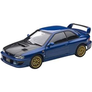 AUTOart 1/18 スバル インプレッサ 22B STi バージョン ブルー/カーボンブラック・ボンネット 完成品｜sleepy-baby