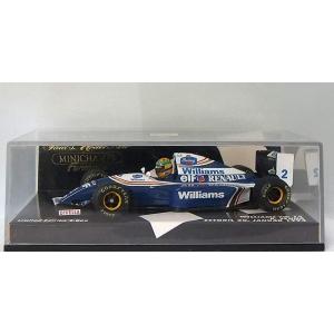 Williams FW16 1994年 F1 パシフィックGP #2 A.セナ/ MINICHAMPS 1/18