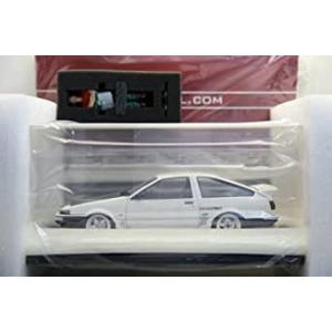 Web受注限定 IG 1/18 スプリンター トレノ AE86 ドリキン フィギュア付 3Door TK-Street Ver White With DK 【IG1296】土屋圭市