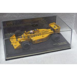 1/43 ミニチャンプス F1 ロータス ホンダ 99T 中嶋悟 1987 No.11 Lotus Honda 99T Suzuka Legend Honda collection Satoru Nakajima minichamps 409870011｜sleepy-baby