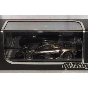 1/43 静岡ホビーショー2011限定 hpi-racing PRECISION CAST MODEL McLaren F1 GTR Black Metal Polish Model ver.2 8246 マクラーレン｜sleepy-baby