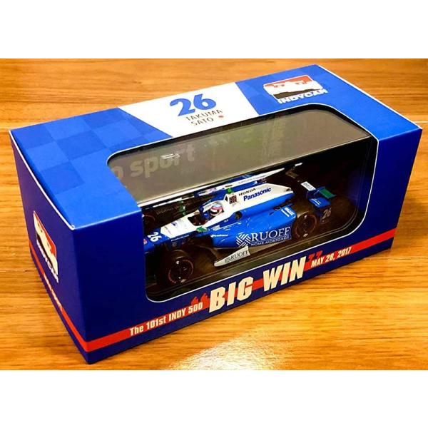 佐藤琢磨 インディ500優勝モデル GreenLight 1/43 アンドレッティ・オートスポーツ ...