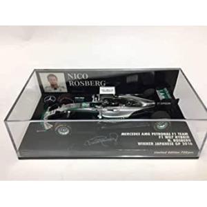 ミニチャンプス 1/43 メルセデス GP W07 F1 日本GP2016 ニコ・ロズベルグ 優勝