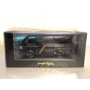 京商 1/43 トヨタ ハイエース Goo-net Ver シルバー : カーホビー