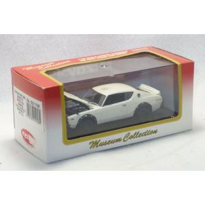 1/43 京商 KYOSHO No.03111W Museum Collection 日産 NISSAN SKYLINE 2000GT-R KPGC110 (White) 4955439019580 ケンメリ｜sleepy-baby