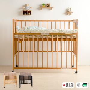 スリーピー クラシカルベビーベッド エリーゼ 収納棚付 NA(ベビー