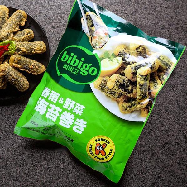 [CJ] bibigo春雨＆野菜 海苔巻き / 350g 春雨 野菜海苔巻き 海苔巻揚げ おやつ(冷...
