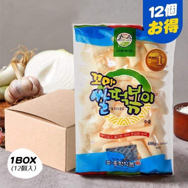 [松鶴] コマトッポギ餅 / BOX(600g×12個入り) 一口サイズ餅　韓国お餅 トッポギ ドッ...