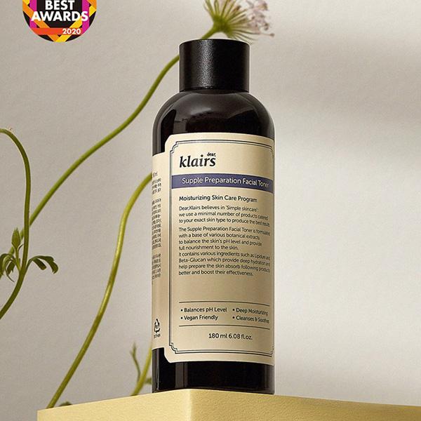 [Klairs クレアス] サプルプレパレーションフェイシャルトナー / 180ml 韓国コスメ 化...