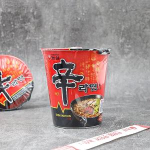 [農心] 辛ラーメン カップ麺 日本語版 / 小・65g カップラーメン ノンシム　韓国らーめん 日本語版