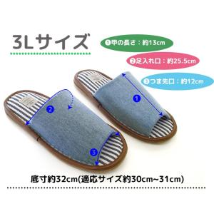 スリッパ ルームシューズ 夏 室内 おしゃれ ...の詳細画像4