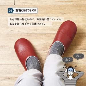 3足で350円OFF 防災 スリッパ 避難グッ...の詳細画像5