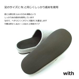 スリッパ ルームシューズ 室内 冬 暖かいおし...の詳細画像3