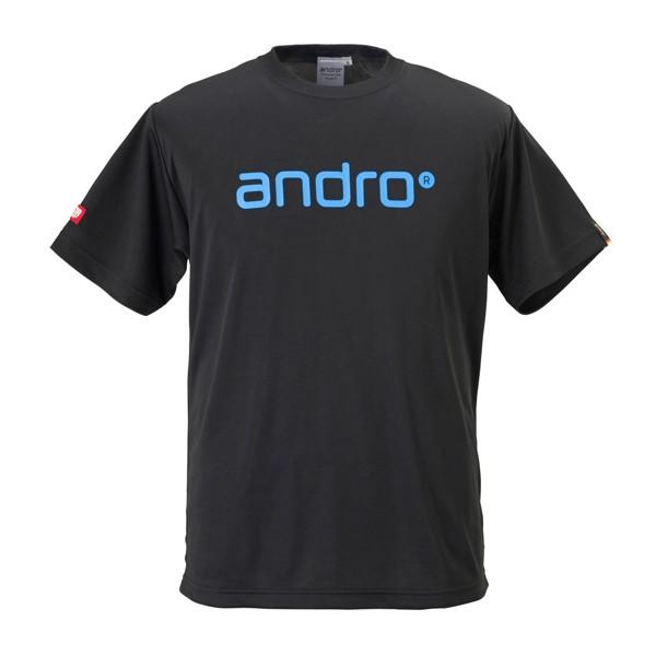 andro ANDRO NAPA T-SHIRTS IV（ブラック×ブルー）