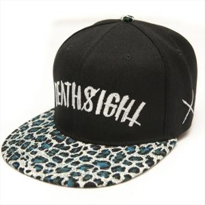 “deathsight” logo sb cap レオパード｜slow-clothing