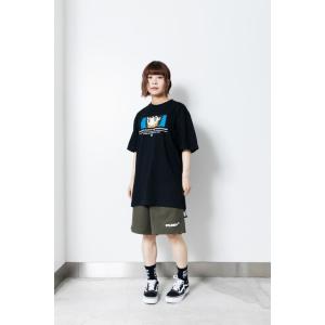 SALE20%OFF【PLMP】PLMP×Gurin. EYES TEE（ブラック） [PL08-0104]｜slow-clothing