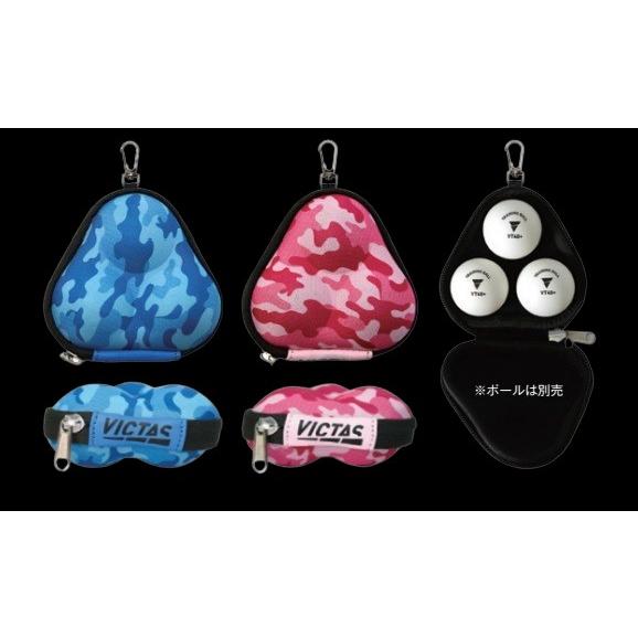 VICTAS×karahasiコラボ ＶＫカモフラボールケース（2カラー）
