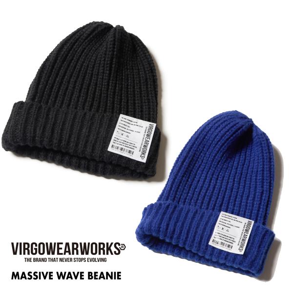 VIRGOwearworks MASSIVE WAVE BEANIE [VG-GD-807](ブラッ...