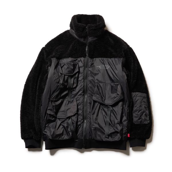 【VIRGOwearworks】BOA MIRAGE JACKET [ブラック]