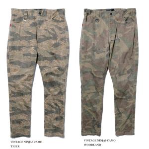 VIRGO VINTAGE NINJAS CAMO (TIGER＆WOODLAND）｜slow-clothing