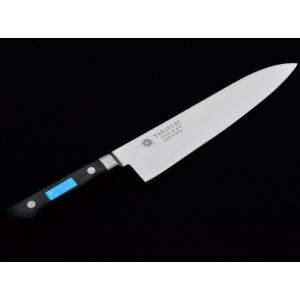 正本総本店 MASAMOTO 洋庖刀 最高級純鋼・ツバ付パッカ−ハンドル 黒