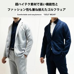 《23春新作》スポンジ エンボス ゴルフ ジャ...の詳細画像1