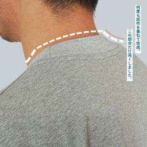 ジャケットのインナー専用 半袖 長袖 Tシャツ...の詳細画像2