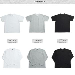 ジャケットのインナー専用 半袖 長袖 Tシャツ...の詳細画像3
