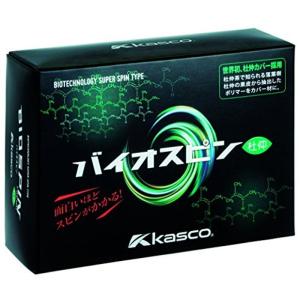 キャスコ(Kasco) ゴルフボール BIOSPIN バイオスピン(6個入り)半ダース ユニセックス バイオスピン ホワイト 半ダース｜slow-lifes