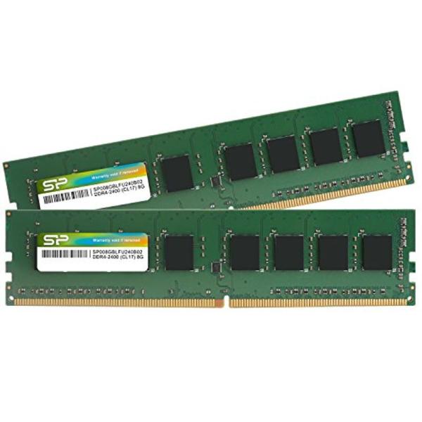 シリコンパワー デスクトップPC用メモリ DDR4-2400(PC4-19200) 8GB×2枚 2...