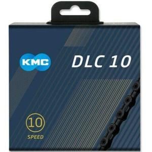 KMC DLC 10 チェーン 10S/10速/10スピード 用 116Links (ブラック) 並行輸入品｜slow-lifes
